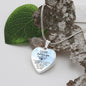 To My Daughter - Never Forget That - Luxury Graphic Heart Necklace - Celeste Jewel