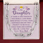 To My Daughter - One Person In This World - Forever Linked Necklace - Celeste Jewel