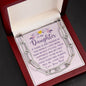 To My Daughter - One Person In This World - Forever Linked Necklace - Celeste Jewel