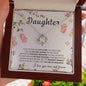 To My Daughter - Proudest Moment - Love Knot Necklace - Celeste Jewel