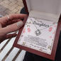 To My Daughter - Proudest Moment - Love Knot Necklace - Celeste Jewel