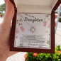 To My Daughter - Proudest Moment - Love Knot Necklace - Celeste Jewel