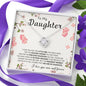 To My Daughter - Proudest Moment - Love Knot Necklace - Celeste Jewel