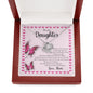 To My Daughter - Wherever Your Journey - Love Knot Necklace - Celeste Jewel