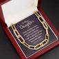 To My Daughter - Your Mother Loves You - Forever Linked Necklace - Celeste Jewel