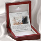 To My Fiancee - More Than A Simple Word - Love Knot Necklace - Celeste Jewel