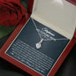 To My Future Wife - How Special You Are - Sparkling Radiance Necklace - Celeste Jewel