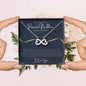 To My Future Wife - My Promise - Infinity Necklace - Celeste Jewel