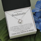 To My Gorgeous Soulmate - Last Everything - Love Knot Necklace - Celeste Jewel