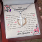 To My Granddaughter - A Higher Purpose - Cross Necklace - Celeste Jewel