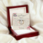 To My Granddaughter - A Higher Purpose - Cubic Zirconia Cross Necklace - Celeste Jewel
