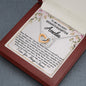 To My Granddaughter - Never Forget - Interlocking Hearts Necklace - Celeste Jewel