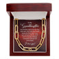 To My Granddaughter - Our Dream - Forever Linked Necklace - Celeste Jewel
