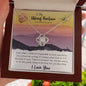 To My Hiking Partner And Amazing Wife - Love Knot Necklace - Celeste Jewel