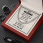 To My Husband - I Choose You - Cuban Link Chain Necklace - Celeste Jewel