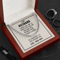 To My Husband - I Choose You - Cuban Link Chain Necklace - Celeste Jewel