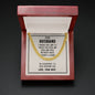 To My Husband - I Choose You - Cuban Link Chain Necklace - Celeste Jewel