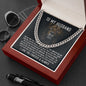 To My Husband - The Day I Met You - Cuban Link Chain Necklace - Celeste Jewel