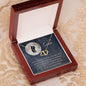 To My Love - Fell In Love In The Rain - Everlasting Love Necklace - Celeste Jewel