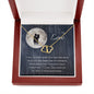 To My Love - Fell In Love In The Rain - Everlasting Love Necklace - Celeste Jewel