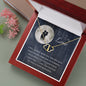 To My Love - Fell In Love In The Rain - Everlasting Love Necklace - Celeste Jewel