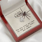 To My Love - Spiders - Love Knot Necklace - Celeste Jewel