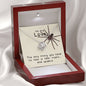 To My Love - Spiders - Love Knot Necklace (Duplicate) - Celeste Jewel