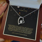 To My Love - Take On This World Together - Eternal Love Necklace - Celeste Jewel