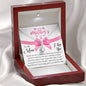 To My Mom - Every Chance I Get - Sparkling Radiance Necklace - Celeste Jewel