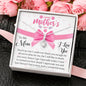 To My Mom - Every Chance I Get - Sparkling Radiance Necklace - Celeste Jewel