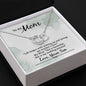 To My Mom - Gift From Son - Perfect Pair Necklace - Celeste Jewel