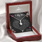 To My Mom - You Are The World - Sparkling Radiance Necklace - Celeste Jewel