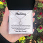 To My Mommy - Gift For Pregnant Women - Eternal Hope Necklace - Celeste Jewel