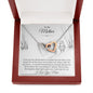 To My Mother - For All The Times - Interlocking Hearts Necklace - Celeste Jewel