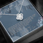 To My Mother In Law - Highest Of Esteems - Love Knot Necklace - Celeste Jewel