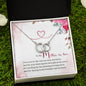 To My Mother In Law - I Love You - Perfect Pair Necklace - Celeste Jewel