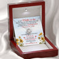 To My Mother-In-Law - In Love With Your Son - Love Knot Necklace - Celeste Jewel