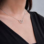 To My Mother In Law - The Extra Gift Of You - Perfect Pair Necklace - Celeste Jewel