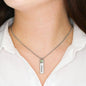 To My Mother - The Older I Grow - Birthstone Necklace - Celeste Jewel