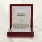 To My Precious Daughter - My Whole World - Perfect Pair Necklace - Celeste Jewel