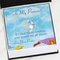 To My Princess - Three Wishes - Eternal Love Necklace - Celeste Jewel