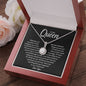 To My Queen - Straighten Your Crown - Eternal Hope Necklace - Celeste Jewel