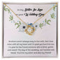 To My Sister In Law On Your Wedding Day Gift - Love Knot Necklace - Celeste Jewel