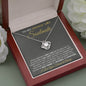 To My Smokin' Hot Soulmate - Last Love - Love Knot Necklace - Celeste Jewel