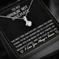 To My Smokin' Hot Soulmate - Sparkling Radiance Necklace - Celeste Jewel