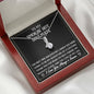 To My Smokin' Hot Soulmate - Sparkling Radiance Necklace - Celeste Jewel