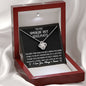 To My Smokin' Hot Soulmate - The First Time - Love Knot Necklace - Celeste Jewel