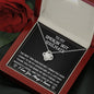 To My Smokin' Hot Soulmate - The First Time - Love Knot Necklace - Celeste Jewel