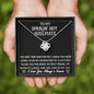 To My Smokin' Hot Soulmate - The First Time - Love Knot Necklace - Celeste Jewel