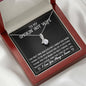 To My Smokin' Hot Wife - Sparkling Radiance Necklace - Celeste Jewel